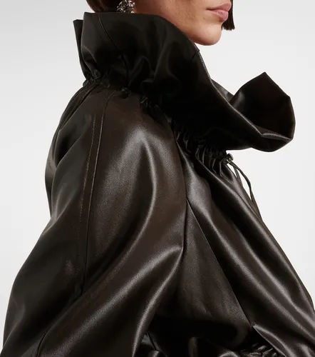 Chaqueta Cocoon de satén - Dries Van Noten - Modalova