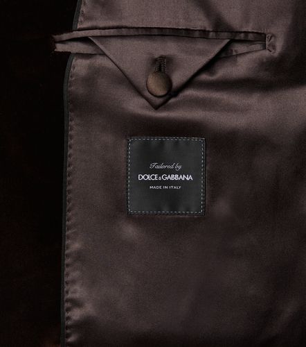 Blazer de algodón y seda - Dolce&Gabbana - Modalova