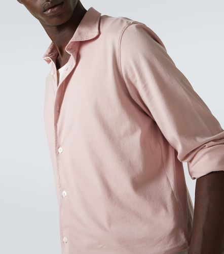 Camisa Jason en jersey de algodón - Fedeli - Modalova