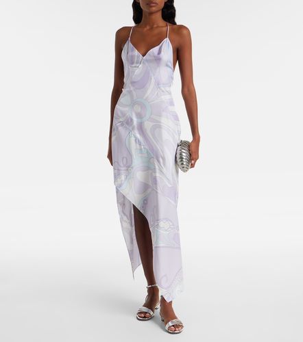Vestido largo Marmo en sarga de seda - Pucci - Modalova