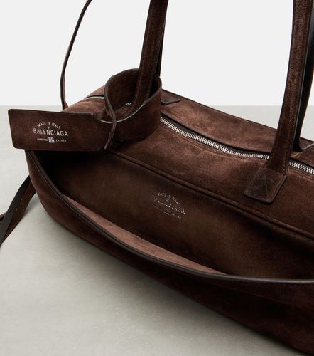 Carrie Small suede shoulder bag - Balenciaga - Modalova