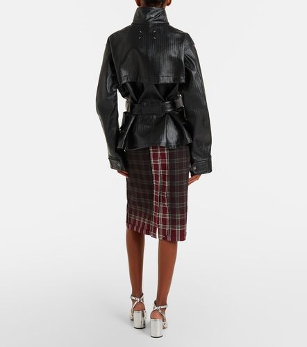 Checked pencil skirt - Maison Margiela - Modalova