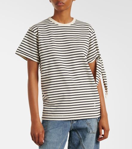 Camiseta de jersey de algodón a rayas - JW Anderson - Modalova