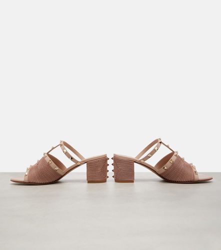 Mules Rockstud 60 de piel - Valentino Garavani - Modalova