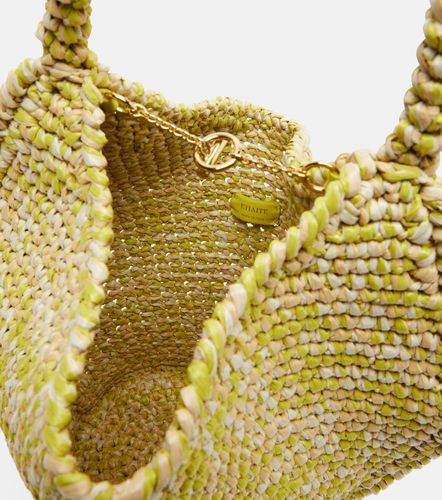 Khaite Lotus Mini raffia tote bag - Khaite - Modalova