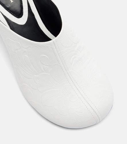 Debossed leather mules - Dries Van Noten - Modalova