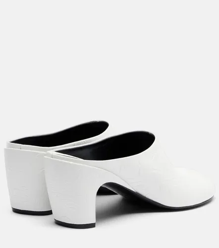 Mules 65 de piel grabada - Dries Van Noten - Modalova