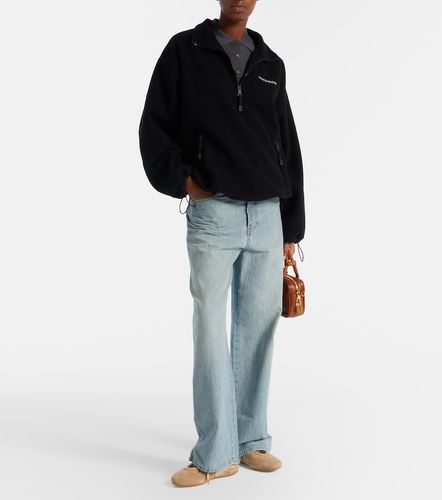 Miu Miu Logo wool polo sweater - Miu Miu - Modalova