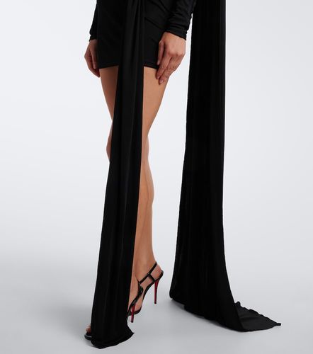 Embellished one-shoulder minidress - David Koma - Modalova