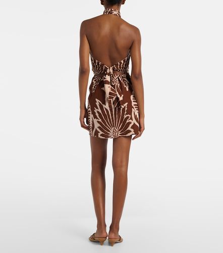 Manon printed cotton minidress - Poupette St Barth - Modalova