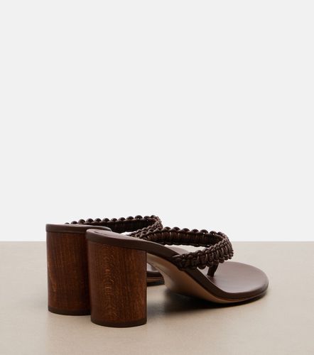 Sandali infradito in pelle - Gianvito Rossi - Modalova