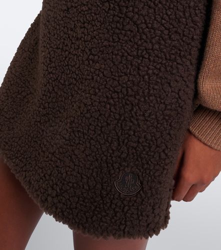 Moncler Minirock aus Teddyfleece - Moncler - Modalova