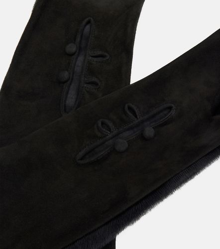 Alaïa Guanti in cavallino e suede - Alaia - Modalova
