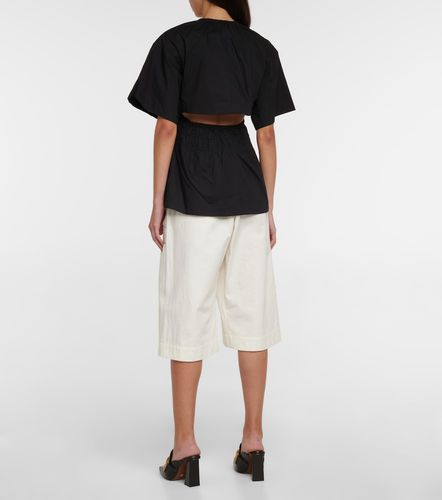 Drawstring cotton top - Proenza Schouler - Modalova