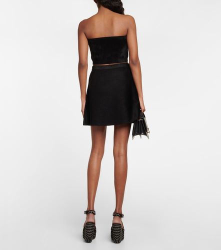 Alaïa Bandeau-Top aus Samt - Alaia - Modalova