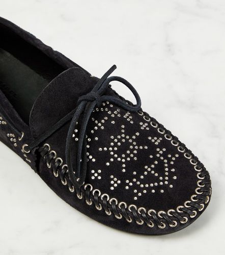 Mocassini Freen in suede con decorazioni - Isabel Marant - Modalova