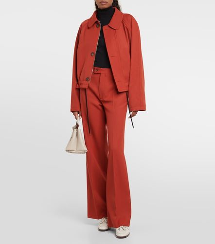Tod's Wool crepe wide-leg pants - Tod's - Modalova