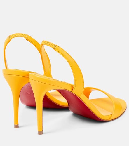 O Marylin 100 leather slingback sandals - Christian Louboutin - Modalova