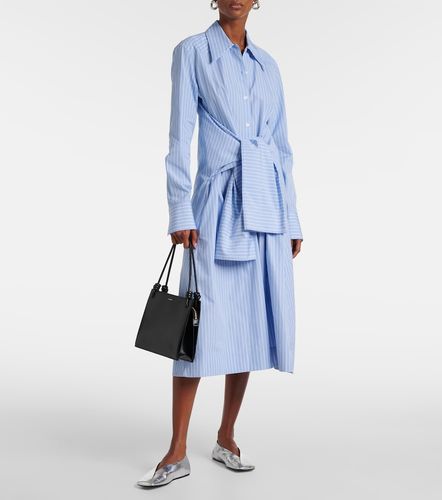 Vestido camisero de algodón a rayas - Jil Sander - Modalova