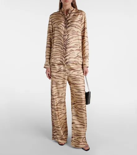 Camisa de seda estampada - Stella McCartney - Modalova