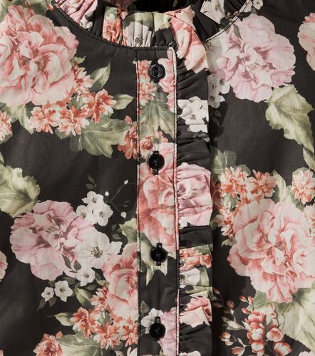 Vestido de popelín de algodón floral - Petite Amalie - Modalova