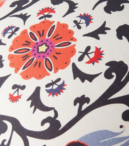 Cojín Flowers de terciopelo estampado - Les-Ottomans - Modalova