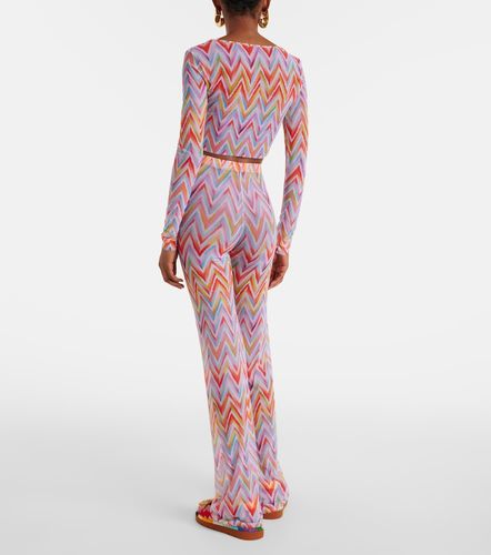 Missoni Top cropped a zig-zag - Missoni - Modalova