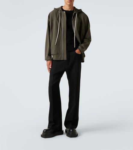 Felpa in jersey di cotone con cappuccio - Rick Owens - Modalova