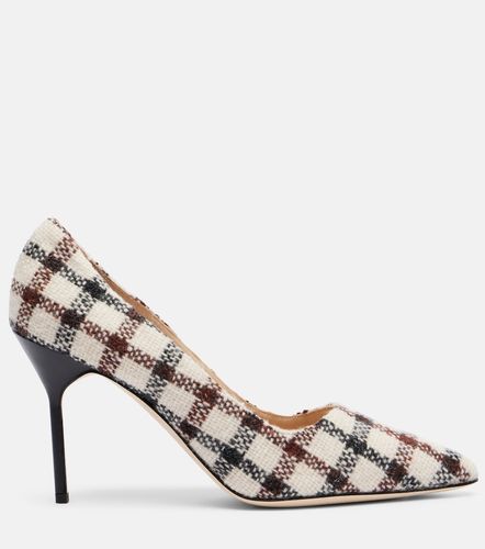 Manolo Blahnik BB 90 checked pumps - Manolo Blahnik - Modalova