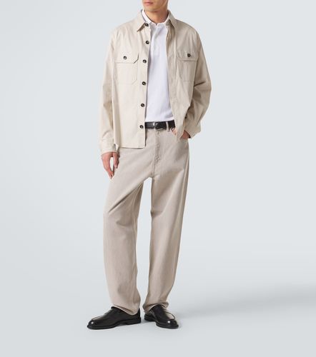 Zegna Polo de piqué de algodón - Zegna - Modalova
