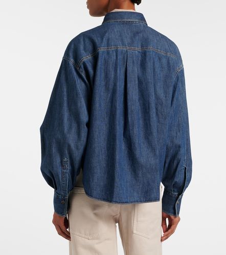 Chaqueta de denim con cuentas Monili - Brunello Cucinelli - Modalova