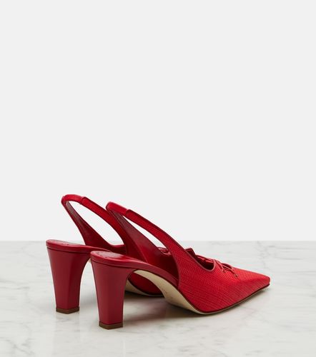 Pumps slingback Montbalo in rafia - Manolo Blahnik - Modalova