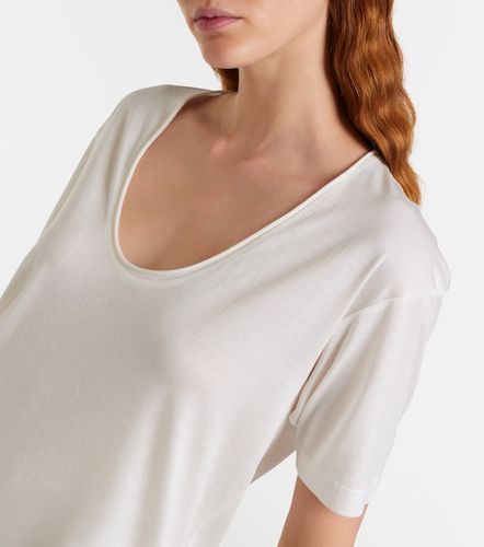 Toteme Camiseta de algodón y seda - Toteme - Modalova