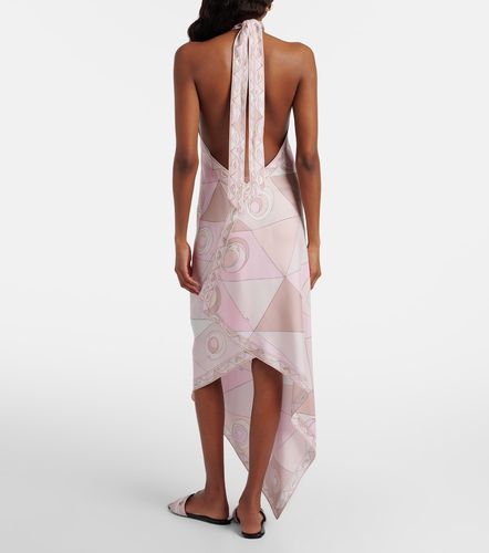 Vestido largo Occhi de sarga de seda - Pucci - Modalova