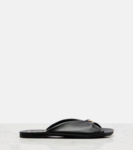 Paula's Ibiza Pebble leather slides - Loewe - Modalova