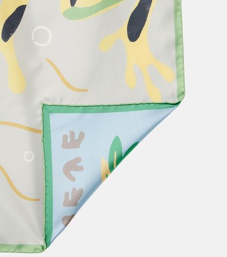 Pañuelo de sarga de seda estampado - Loewe - Modalova