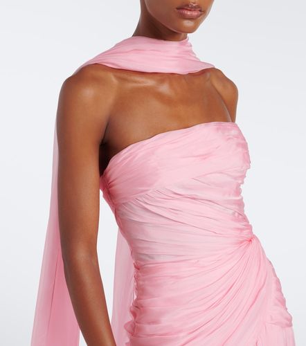 Bustier-Robe aus Seide - Monique Lhuillier - Modalova