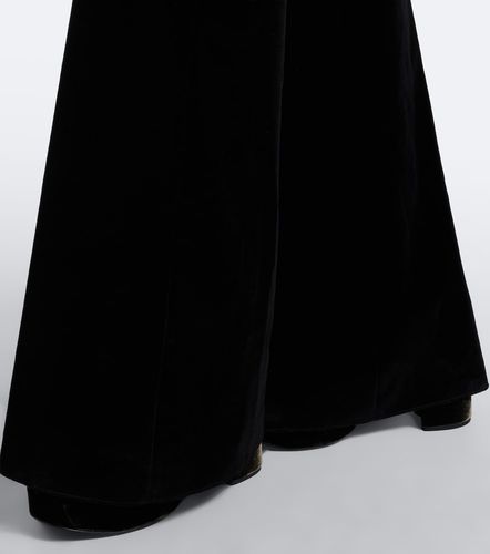 Pantalones flared de terciopelo de algodón - Etro - Modalova