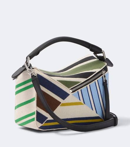 Puzzle Small embroidered shoulder bag - Loewe - Modalova
