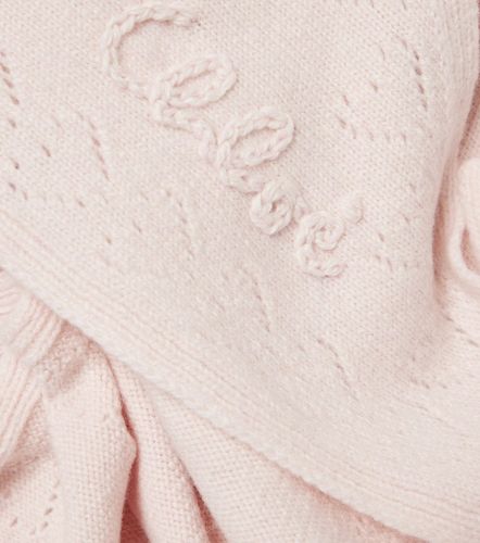 Chloe Embroidered wool scarf - Chloe - Modalova