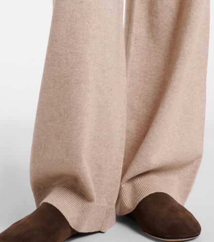 Pantaloni a gamba larga in cotone e cashmere - Jardin des Orangers - Modalova