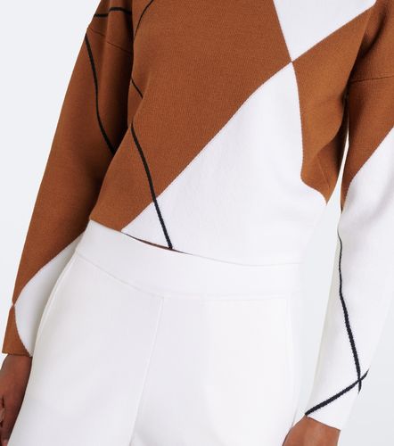 Pullover Argyle in lana vergine - Max Mara - Modalova