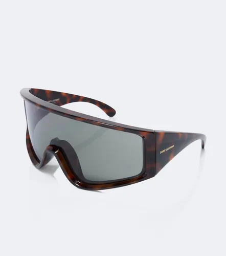 Shield-Sonnenbrille Lettering - Saint Laurent - Modalova