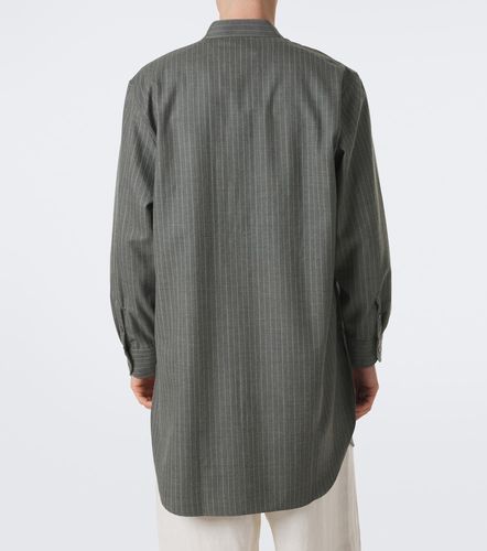 Stoffa Chalk stripe wool shirt - Stoffa - Modalova
