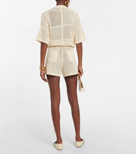Shorts Jael en croché de algodón - Nanushka - Modalova