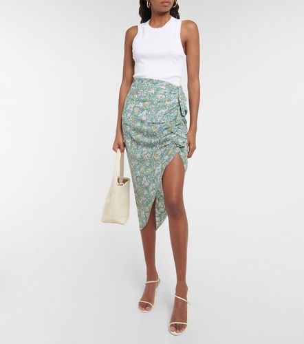 Gonna midi Hazel con stampa - Veronica Beard - Modalova