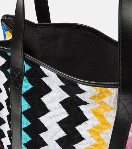 Borsa Cyrus ZigZag con pelle - Missoni - Modalova