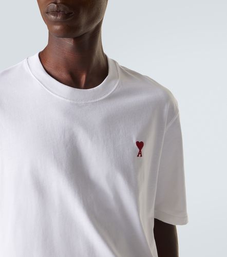 T-shirt Ami de Cœur in jersey di cotone - Ami Paris - Modalova