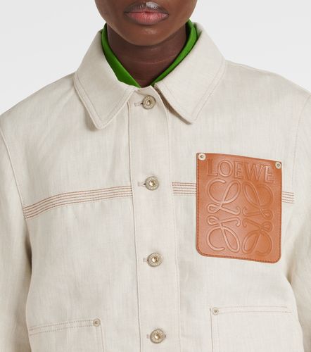 Loewe Giacca in cotone e lino - Loewe - Modalova