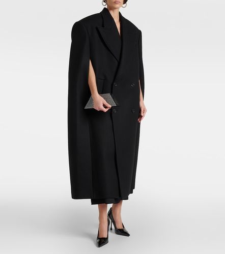 Double-breasted virgin wool cape - Wardrobe.NYC - Modalova
